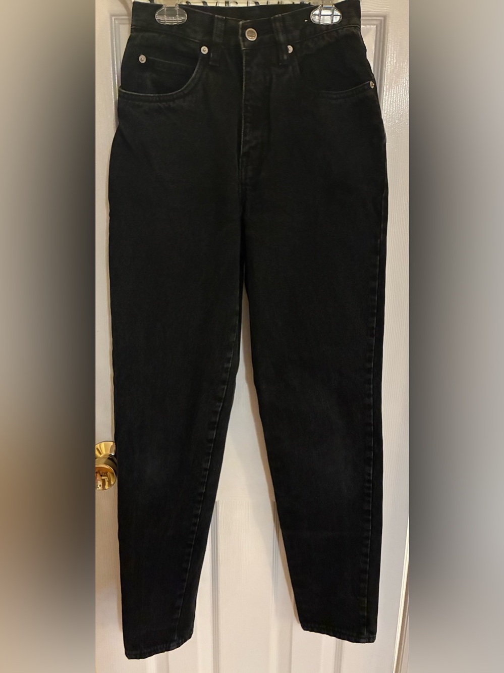 Vintage RIO High-Rise Black Wash Mom Jeans